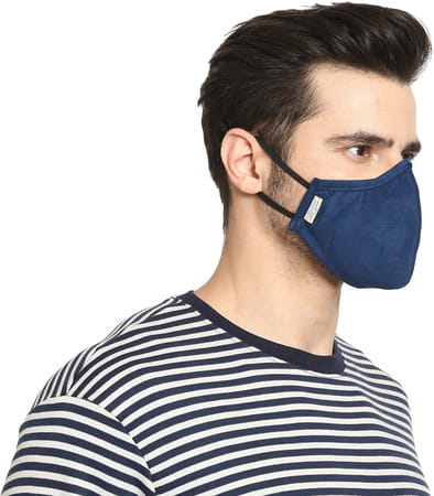Advind Healthcare Smog Guard N99 Mask Without Valve (Large Blue)