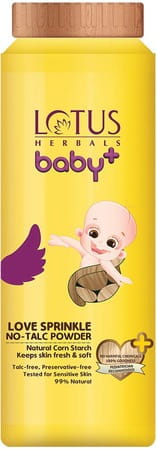 Lotus Herbals Baby+ Love Sprinkle No Talc Powder 100 Gm