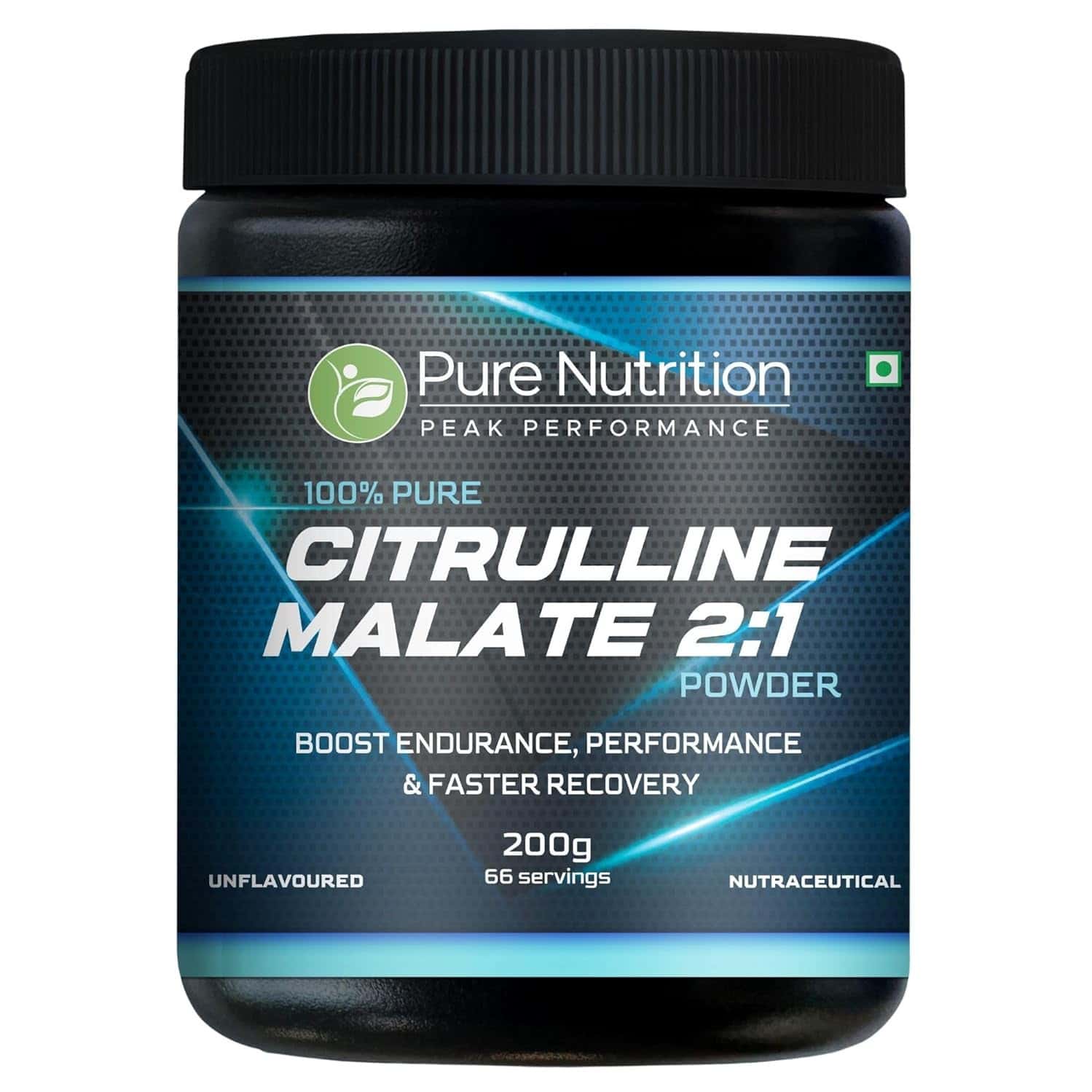 Pure Nutrition 100% Pure L Citrulline Dl Malate 2:1 Powder | Unflavoured - 66 Servings | 200g