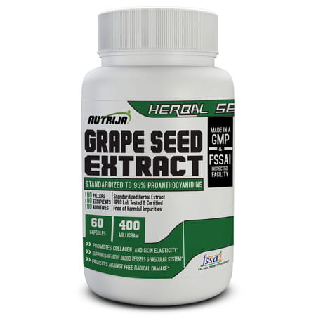 Nutrija Grape Seed Extract - 120capsules