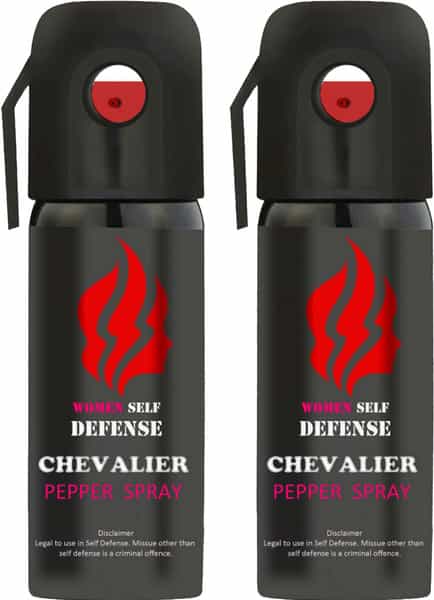 Chevalier Self Defense Pepper Spray For Women Safety/Protection Pack Of 2