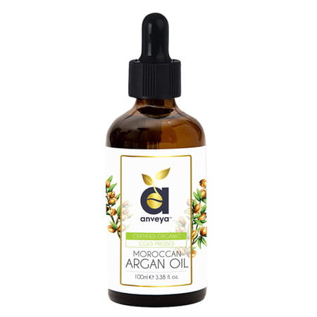 Anveya Moroccan Argan Oil Cold-Pressed Organic 100ml