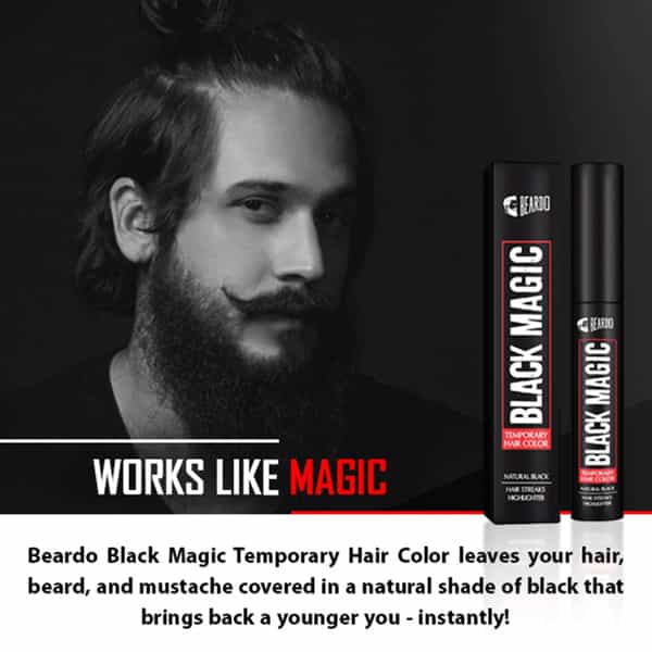 Beardo Black Magic Temporary Hair Color - 5 Ml