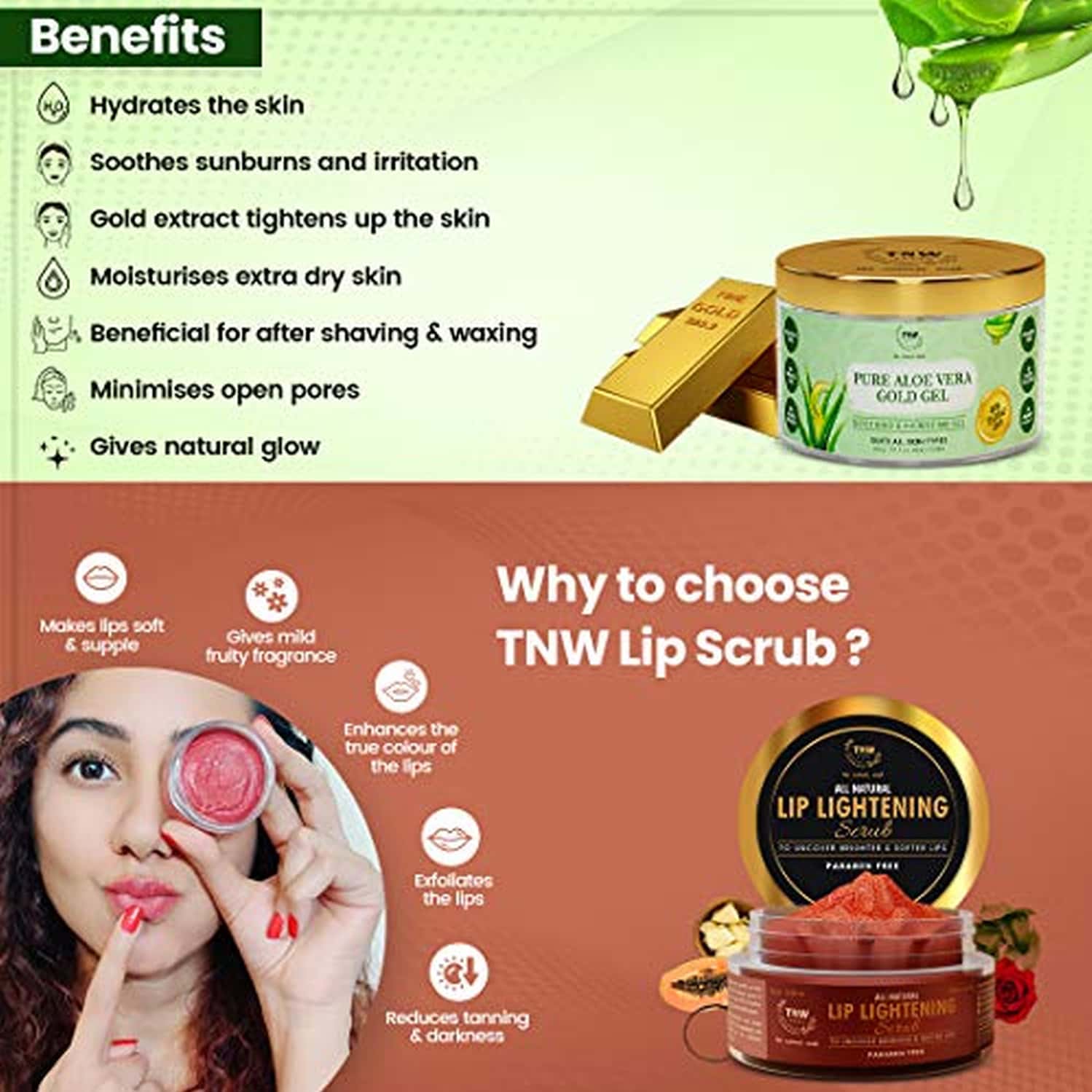 Buy TNWTHE NATURAL WASH LIP LIGHTENING SCRUB FOR DARK LIPS (25G