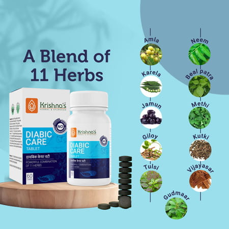 Krishna'S Diabic Care Tablet 60 Tab