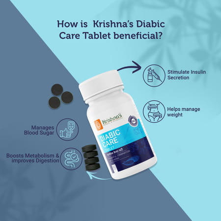 Krishna'S Diabic Care Tablet 60 Tab