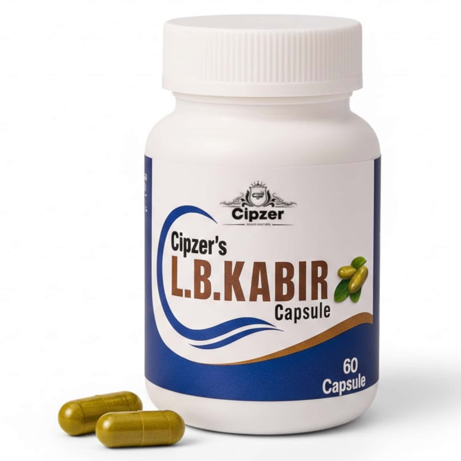 Cipzer Lb Kabir 60 Capsules | Supports Mens Vitality| Strength & Sexual Wellness