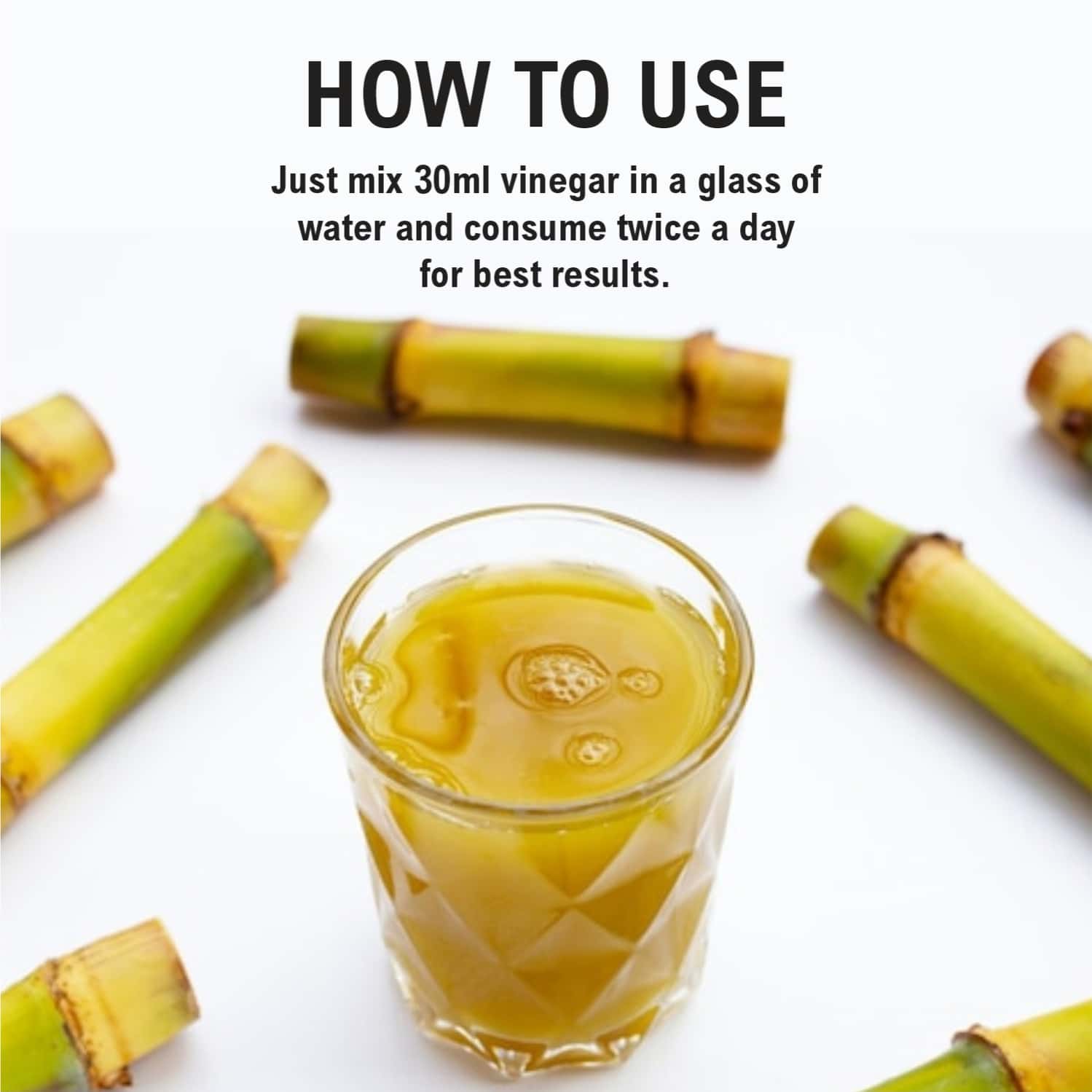 Buy HARC HERBAL CANADA SUGARCANE VINEGAR GANNA KA SIRKA 500ML Online