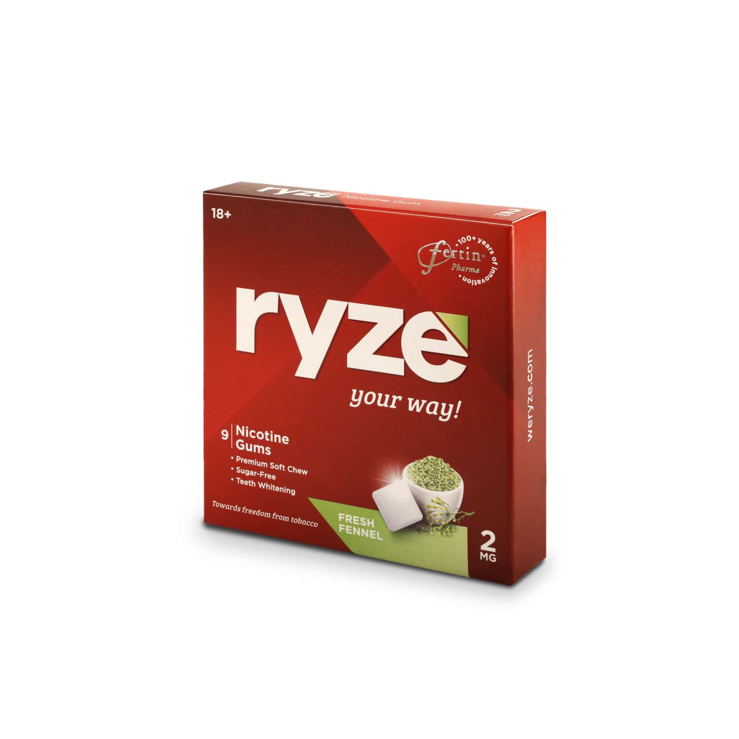 Buy RYZE NICOTINE GUM 2MGQUIT SMOKING AIDSOFT CHEWEASY ON THROAT