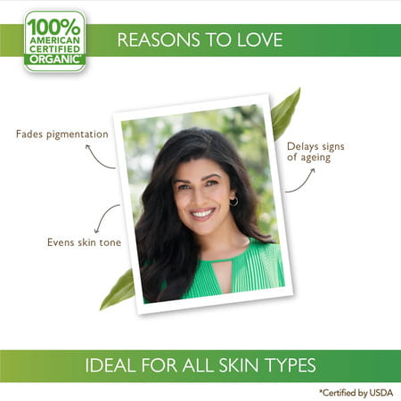 Organic Harvest Anti-Pigmentation Face Cream: Kakadu Plum, Acai Berry & Almonds |Paraben-Free ,50g