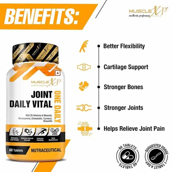 Musclexp Multivitamin Joint One Daily Vital - 60 Tablets