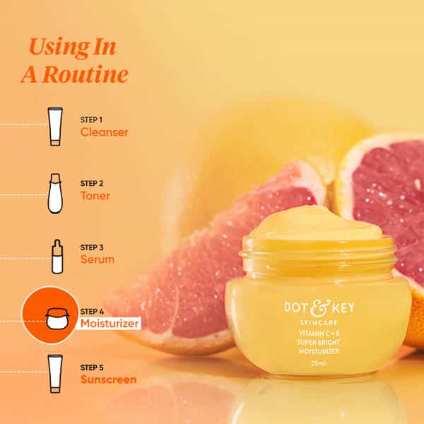 Dot & Key Vitamin C + E Super Bright Moisturizer 25Ml