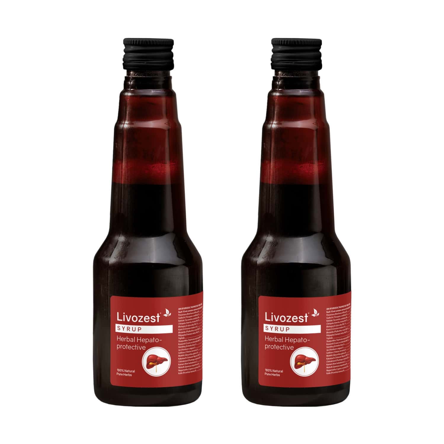 Livozest Syrup 200 Ml | Liver Health Supplement | Detox Liver (Pack Of 2)