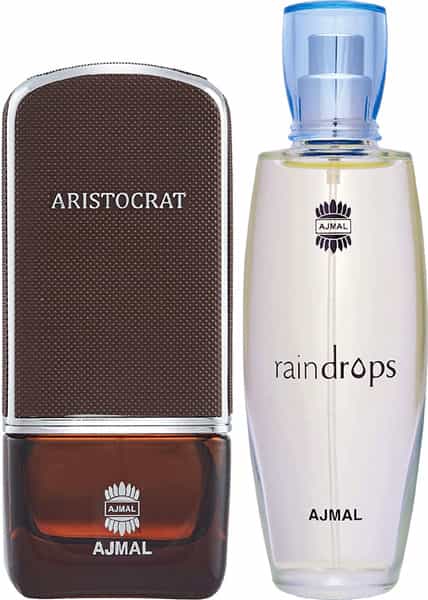 Ajmal Aristocrat Edp 75Ml Perfume For Men And Raindrops Edp 50Ml Perfume For Women