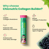 Chicnutrix Plant Based Collagen Builder | 60 Blueberry Flavoured Effervescent Tablets