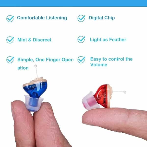 Auditech Invisible Cic Hearing Aid Machine (Left Ear Only)