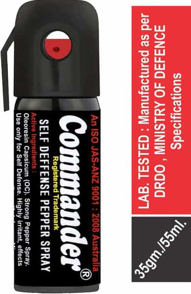 Commander Self Defense Pepper Spray For Safety/Protection Pack Of 1