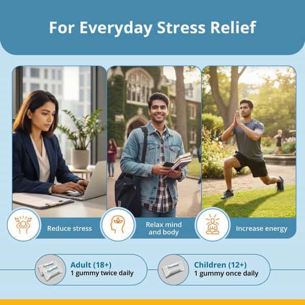 Himalaya Ashwagandha Gummies | Helps Relieve Stress And Anxiety |Helps Boost Energy Bottle Of 30 Nos