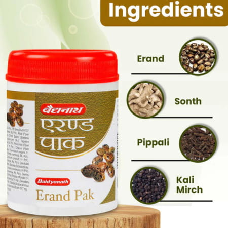 Baidyanath Erand Pak | Helps In Arthrities | Constipation And Nervous Diseases - 120g