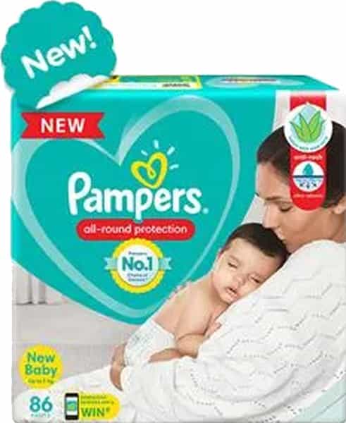 Pampers New Pants Extra Small Diapers 86
