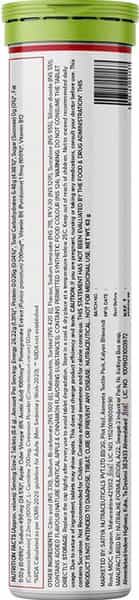 Plix Apple Cider Vinegar L-Carnitine 15 Effervescent Tablets Pack Of 1 Bottle Cinnamon
