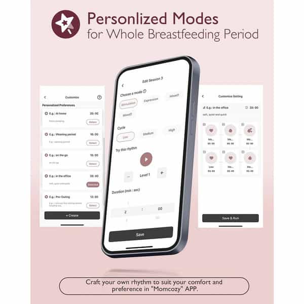 Momcozy M9 Single Wearable Breast Pump Hands-Free