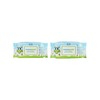 Mamaearth Organic Bamboo Wipes (2 Pack Combo) Box Of 72 'S