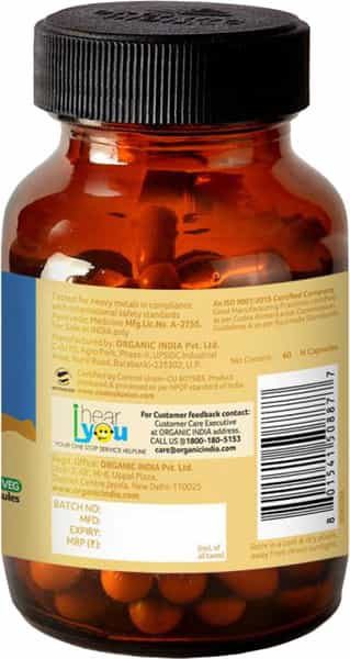 Organic India Weight Balance Capsule 60