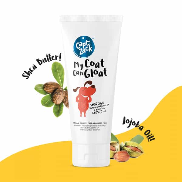 Captain Zack My Coat Can Gloat Leave-In Conditioner For Dogs 100 Gm