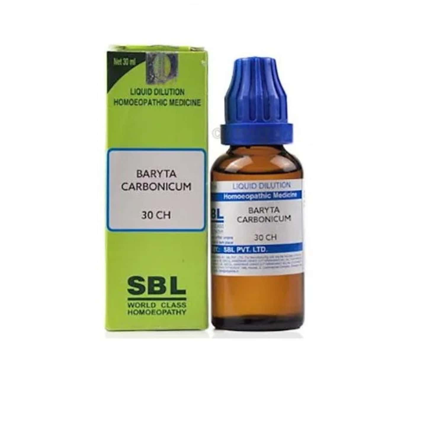 Sbl Baryta Carbonicum Dilution 30 Ch 30 Ml Pack Of 2