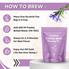 Nutrazen Eternal Brew Rosemary Tea | High Polyphenol Herbal Infusion | 30 Tea Bags