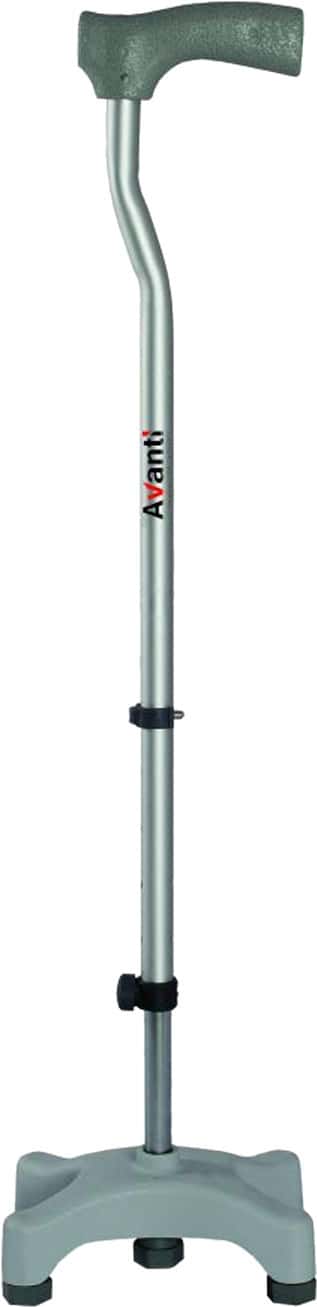 Vissco Invalid Quadripod W/stick L Shape - Universal