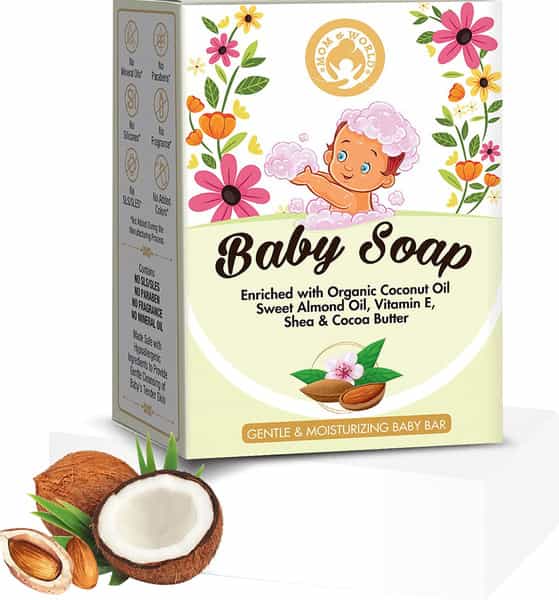 Mom & World Liquid Cleanser 500Ml + Baby Soap (Pack Of 3)
