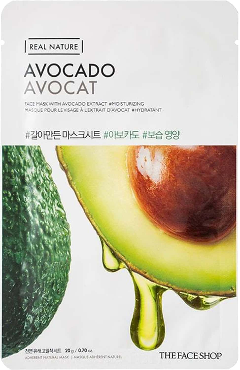 The Face Shop Real Nature Avocado Masksheet