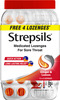 Strepsils Blister Ginger & Lemon 100+4 Units | Fights Bacterial Infection | For Cough & Cold