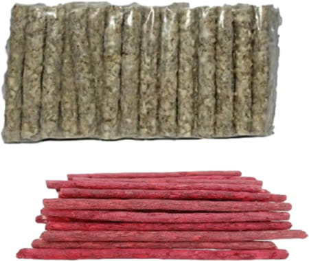 Paw Joy Dog Chew Sticks Munchy Stick Mix Flavours Dogs Snacks | (250 +250 Gms | Chciken + Mutton)