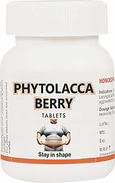 Dr Bakshi's Bakson Homoeopathy Phytolacca Berry Tablet 75