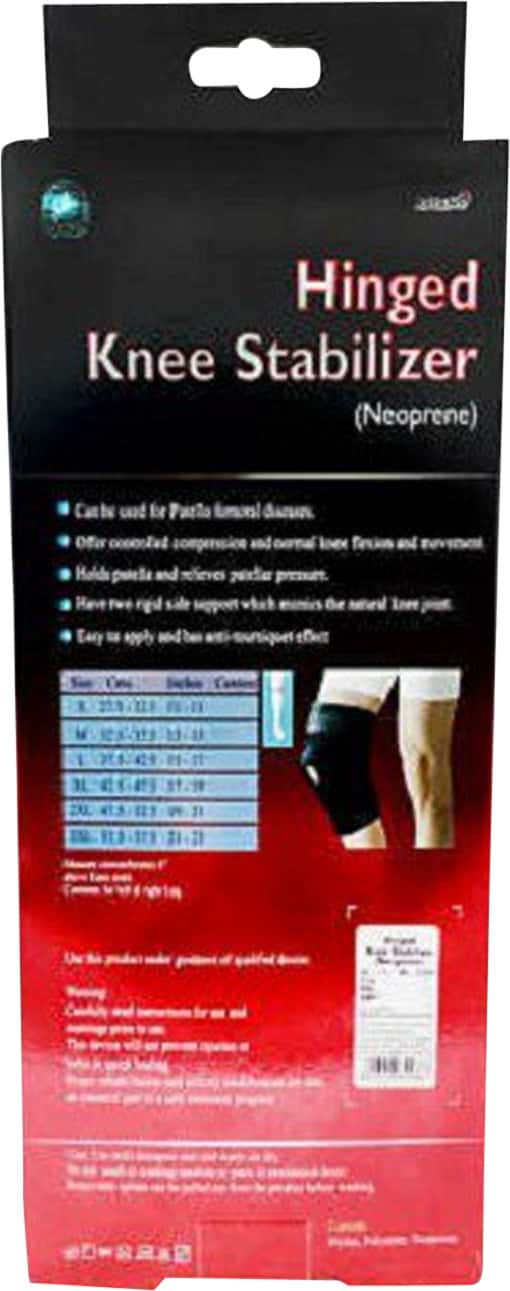 Flamingo Neoprene Hinge Knee Stabiliser Size Xxl