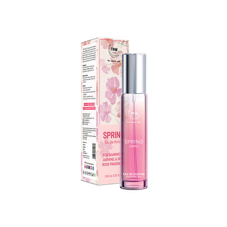 Tnw The Natural Wash Spring Eau De Parfum | Uplifting Long Lasting Unisex Perfume 15 Ml