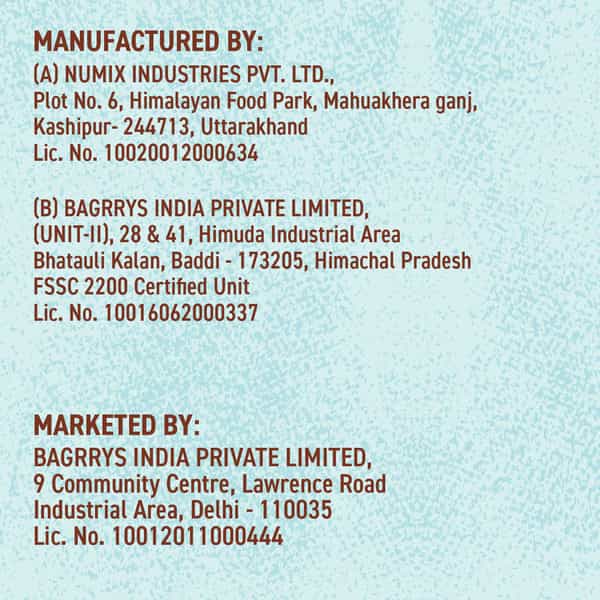 Bagrry's Choco Nut Delight Muesli Bar 38G X 6 Bars - Box