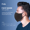 Frido Ultimate Copper Treated Mask|Adjustable Ear Loop|Washable|Imported|Medium Size (Pack Of 10)