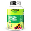 Naturyz Veda Triple Plant Natural Biotin Tablets 10000Mcg For Hair Growth, Skin & Nails - 90 Tablets