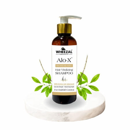Wheezal Alo-X Hair Vitalizing Shampoo (100 Ml)