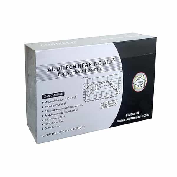 Auditech F 16 Pocket Ear Machine (White)