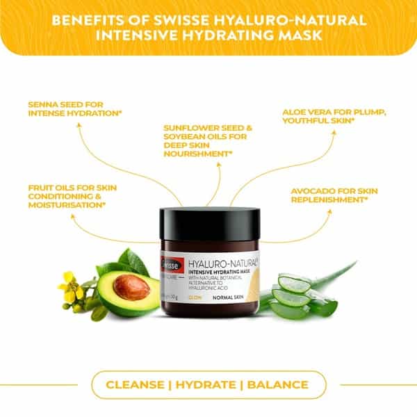 Swisse Sc Hyaluro-Natural Intensive Hydrating Mask - 50Gm