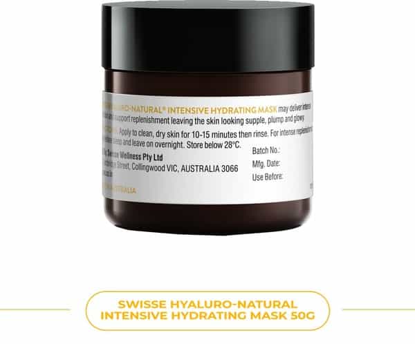Swisse Sc Hyaluro-Natural Intensive Hydrating Mask - 50Gm