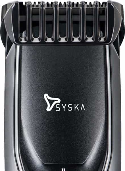 Syska Ht300 Runtime: 35 Min Trimmer For Men (Black)