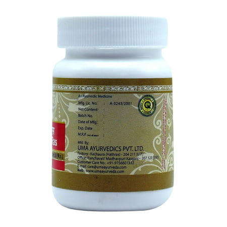 Uma Ayurveda Nityanand Ras Ayurvedic Tablets 80 Tab
