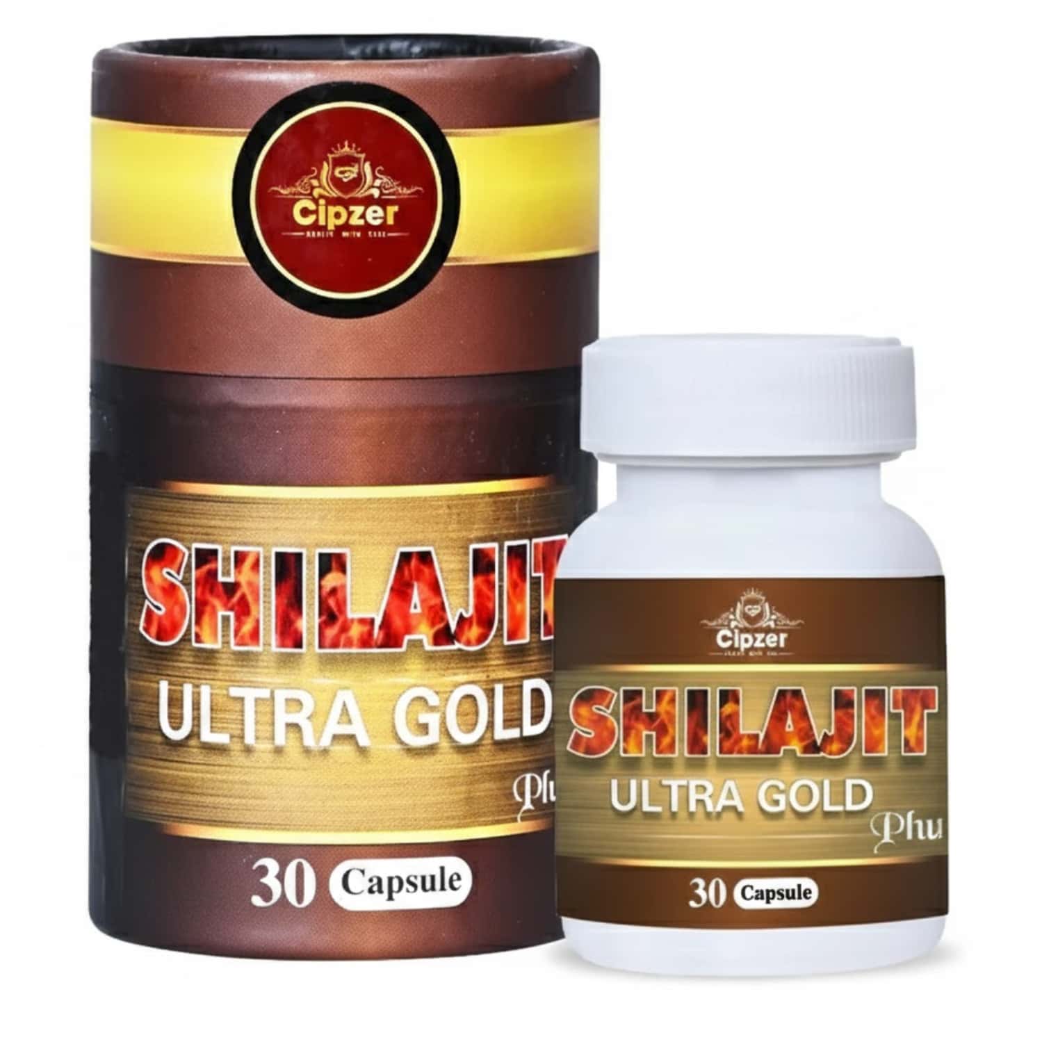 Cipzer Shilajit Ultra Gold Plus 30s | Supports Vigor| Vitality & Stamina Naturally
