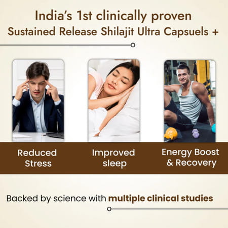 Cipzer Shilajit Ultra Gold Plus 30s | Supports Vigor| Vitality & Stamina Naturally